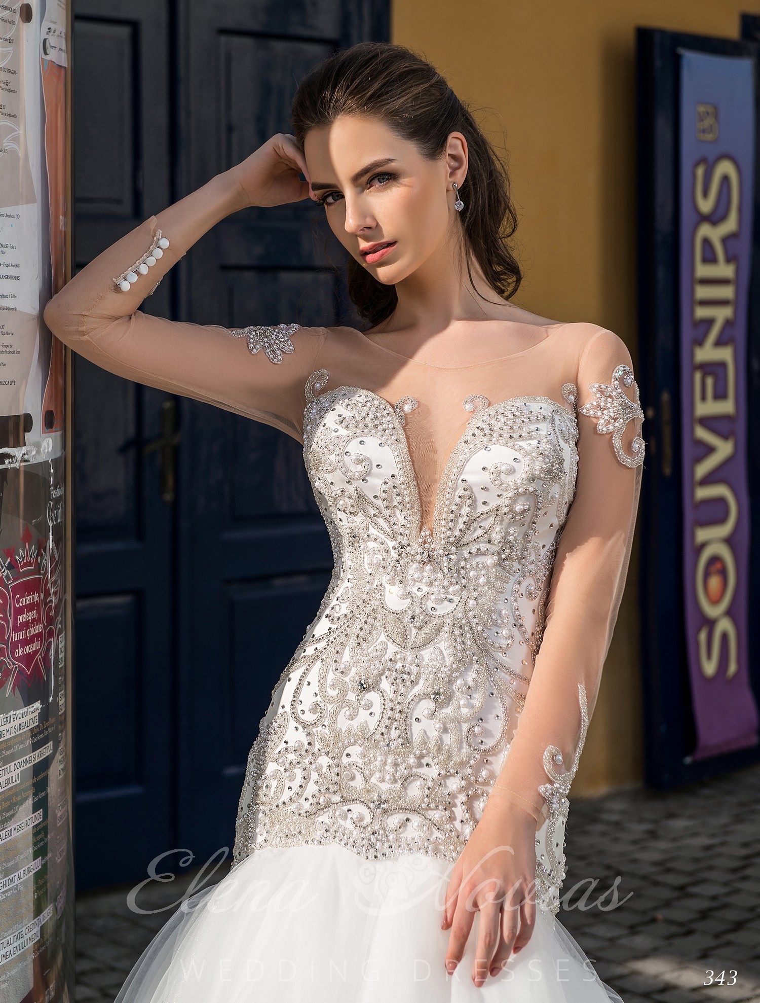Wedding dress style "fish" wholesale from Elena Novias